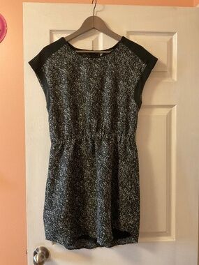 Black and white dress